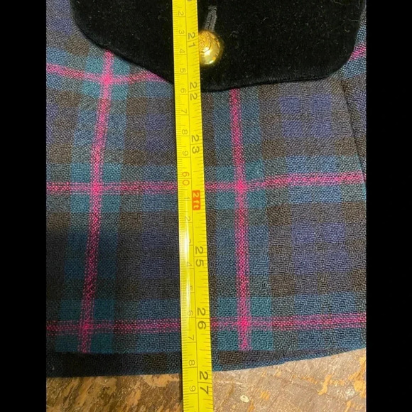 Vintage Doncaster 100% Wool Plaid Blazer - Picture 10 of 10